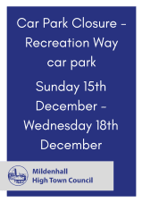 Car Park closure - Recreation Way